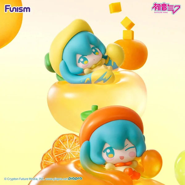 HATSUNE MIKU - Dopamine Qface Blind Box - 1 Unidade (3 Figuras)
